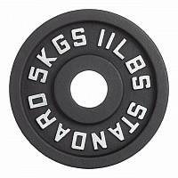 Диск 51 мм. чугунный окрашенный 5 кг, VictoryFit VF-SC510500