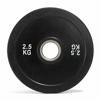 Диск бамперный 51 мм, обрезиненный 2,5 кг, VictoryFit VF-D51025