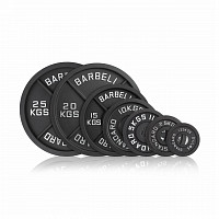 Набор дисков 51 мм. чугунных (пары) от 1,25-25 кг, VictoryFit VF-ISET511575